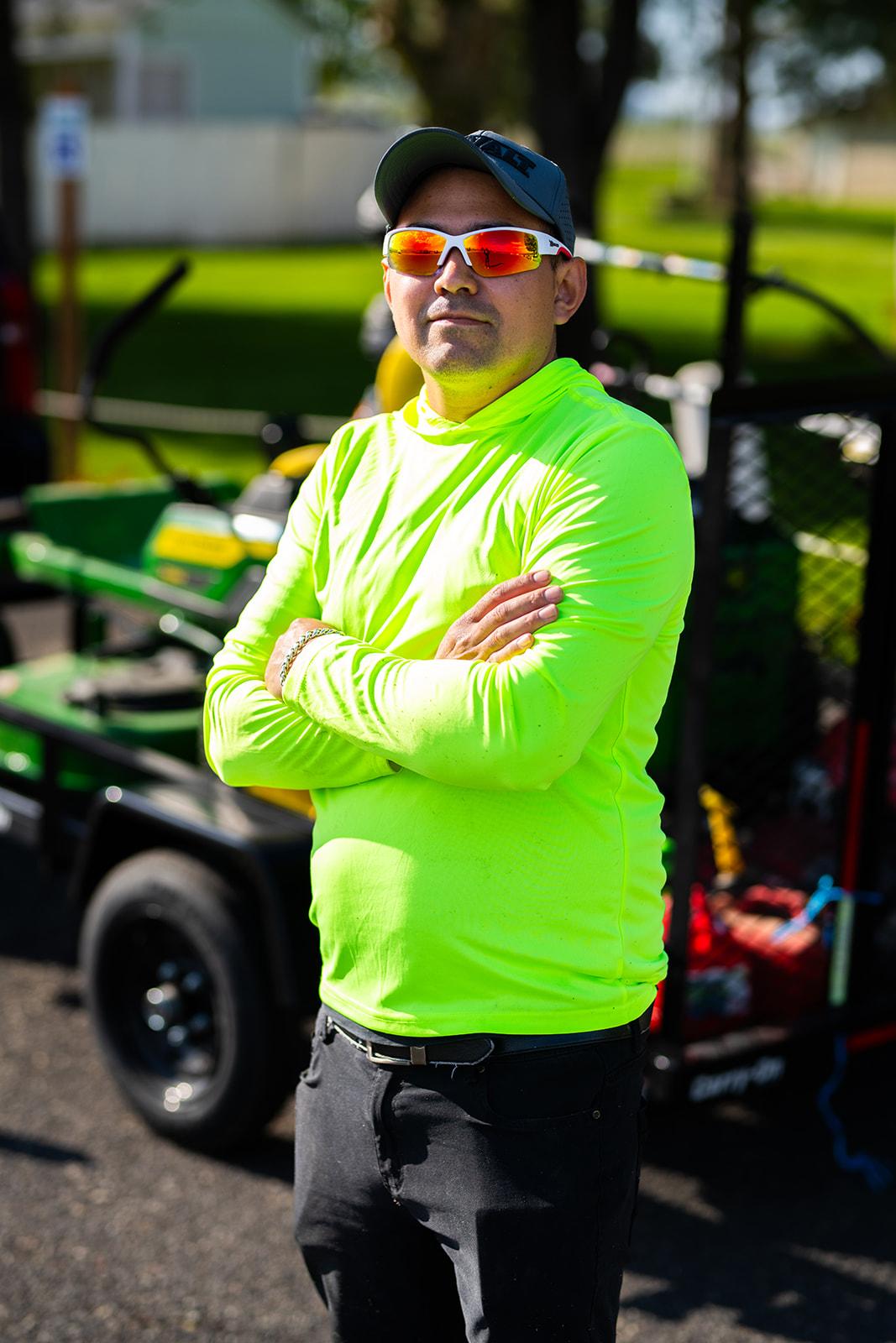 L&A Lawn Care owner portrait